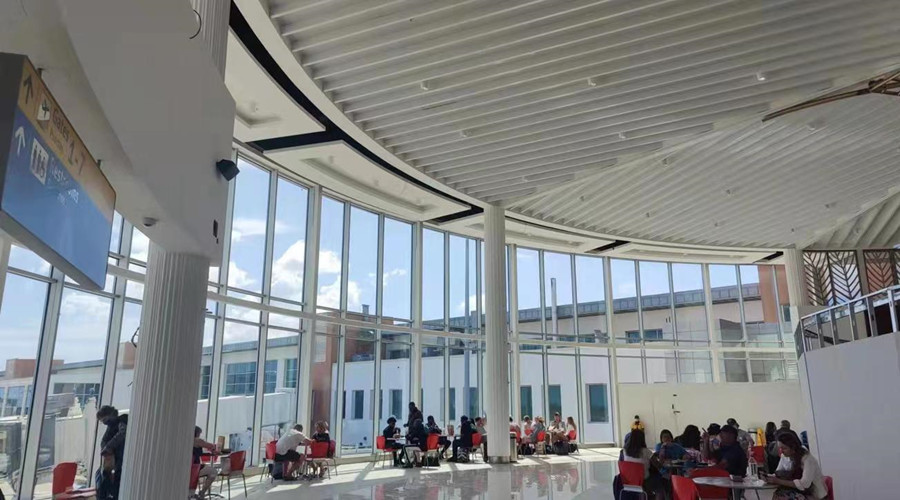 牙買加機場選擇飾紀上品GRG構(gòu)件,只要產(chǎn)品足夠好距離不是問題