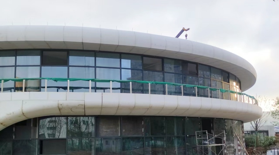 飾紀上品UHPC廠家-浙江三合項目打造UHPC超高性能幕墻