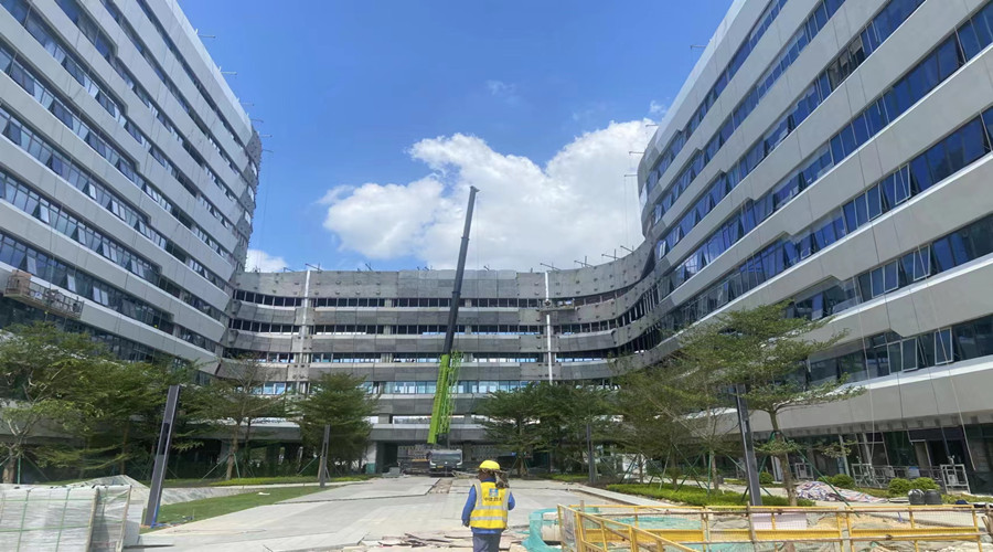 花都區(qū)中山大學附屬仁濟醫(yī)院GRC外墻掛板工程案例 花都區(qū)中山大學附屬仁濟醫(yī)院GRC外墻掛板工程案例