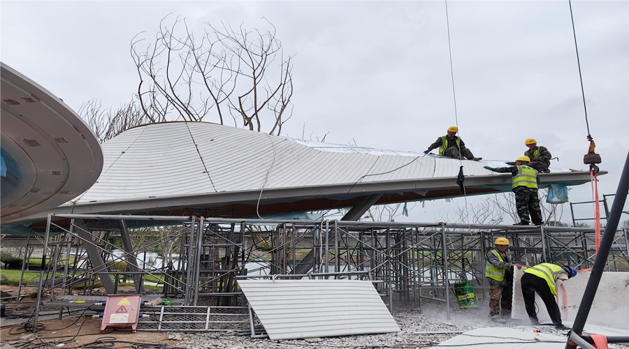 海南三亞海棠灣傘棚UHPC外墻板定制項(xiàng)目 海南三亞海棠灣傘棚UHPC外墻板定制項(xiàng)目