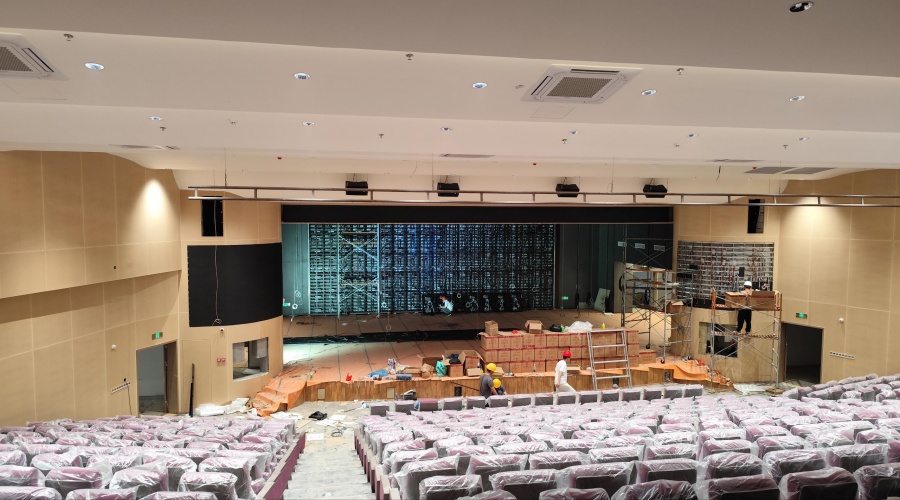 廣州黃埔會元中學GRG報告廳造型 廣州黃埔會元中學GRG報告廳造型