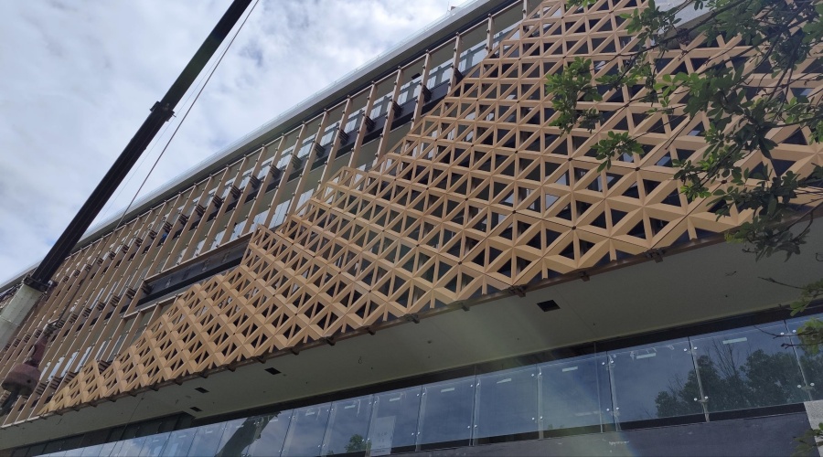 UHPC鏤空幕墻板 UHPC鏤空幕墻板