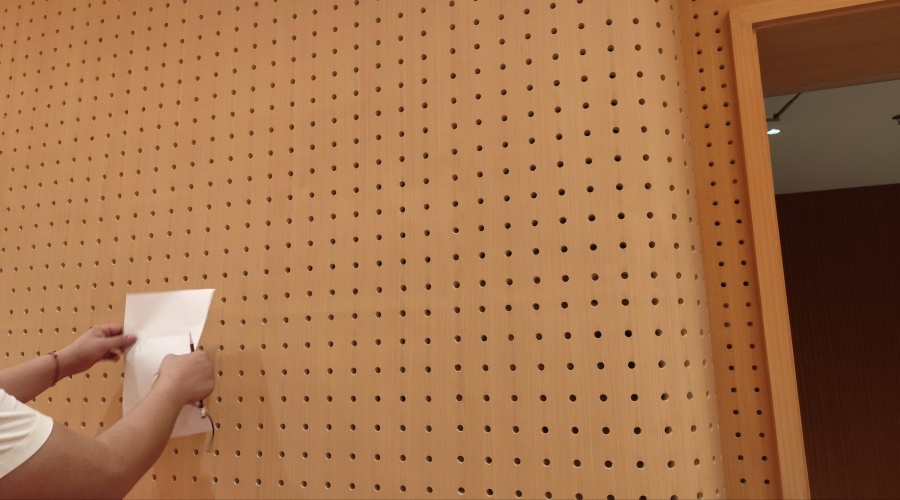 深圳坪山實(shí)驗(yàn)學(xué)校GRG報(bào)告廳穿孔板工程案例 深圳坪山實(shí)驗(yàn)學(xué)校GRG報(bào)告廳穿孔板工程案例